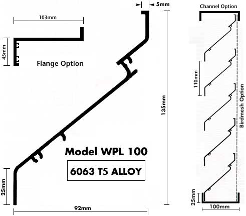 WPL100 Louvre Detail Drawings